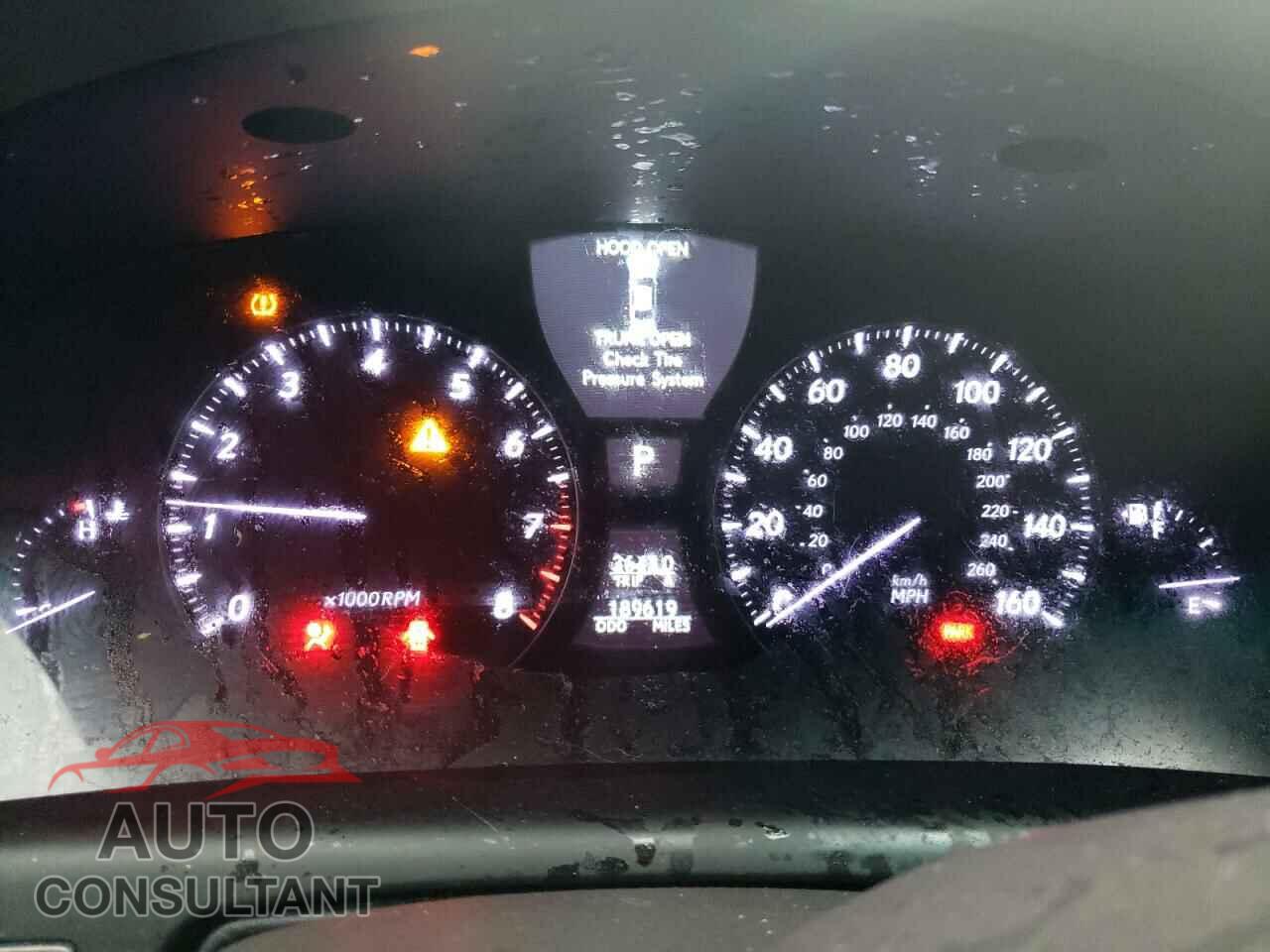 LEXUS LS460 2009 - JTHBL46FX95089724