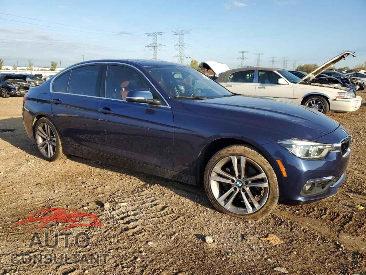BMW 3 SERIES 2017 - WBA8D9G36HNU62702