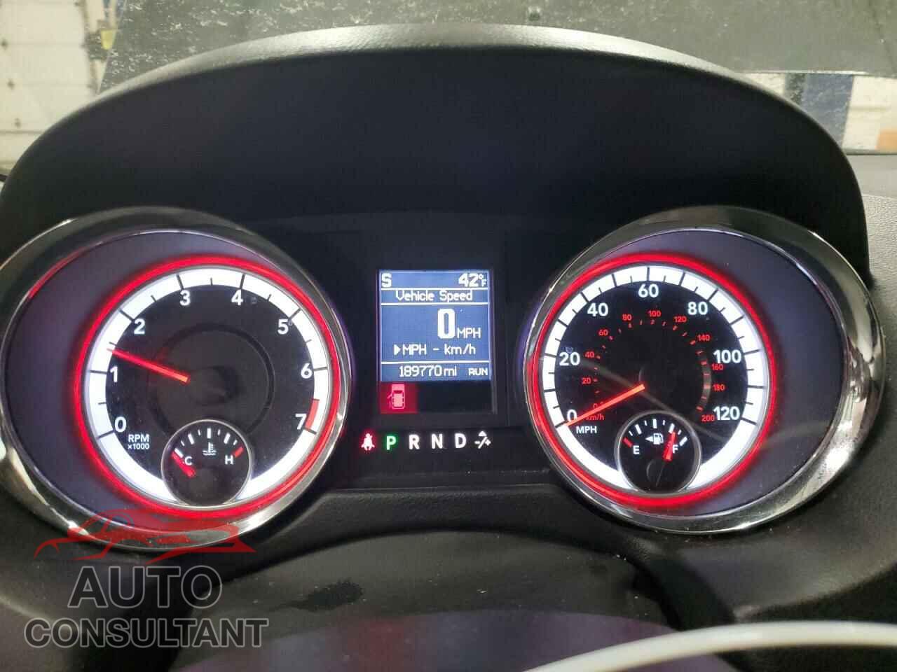 DODGE CARAVAN 2012 - 2C4RDGDG0CR179808