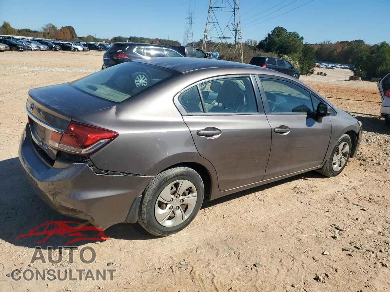 HONDA CIVIC 2013 - 2HGFB2F53DH590930