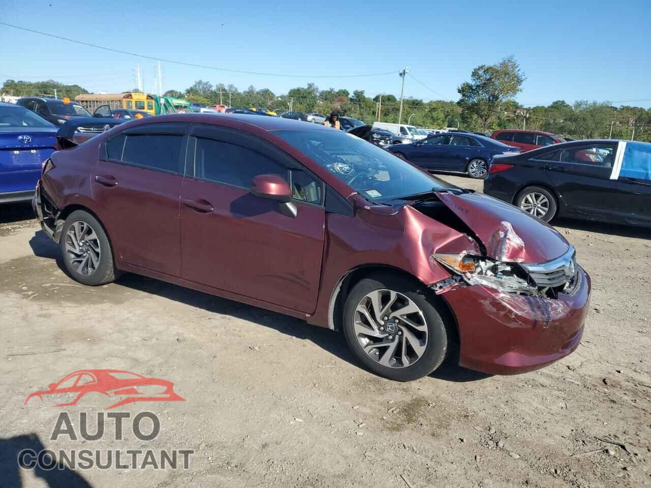 HONDA CIVIC 2012 - 2HGFB2F51CH567886