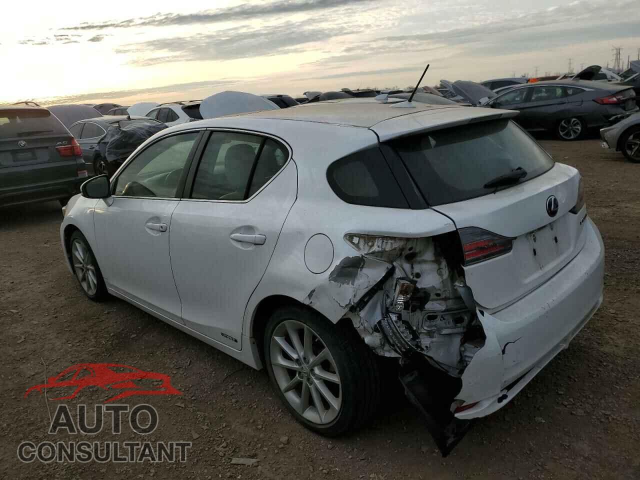LEXUS CT 200 2011 - JTHKD5BH6B2026377