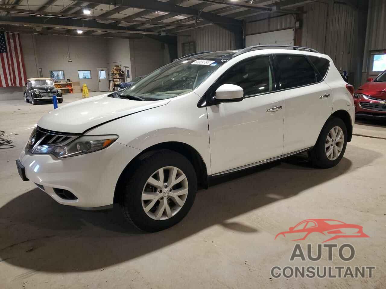 NISSAN MURANO 2011 - JN8AZ1MW3BW164328