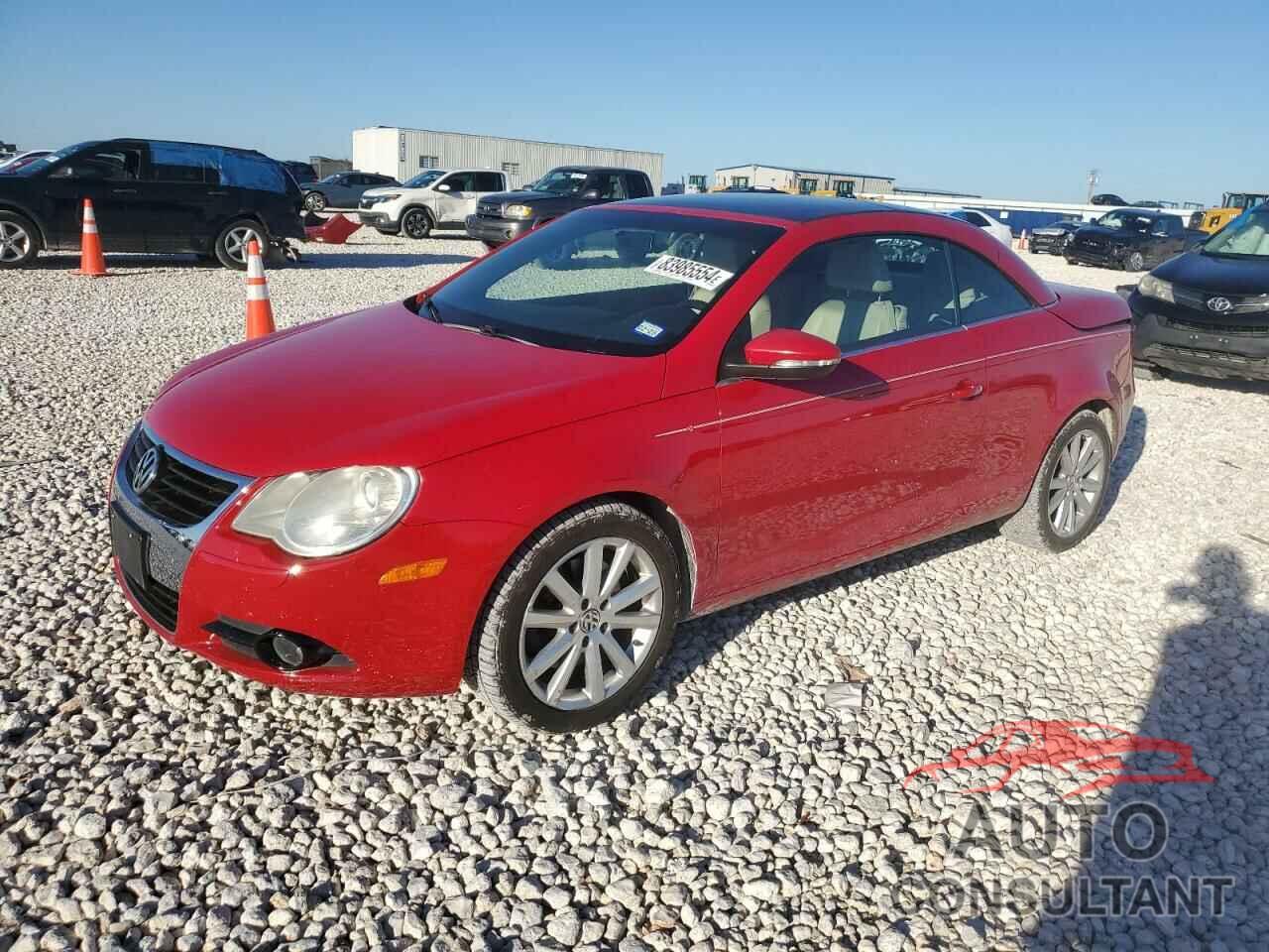 VOLKSWAGEN EOS 2011 - WVWBW7AH8BV003481