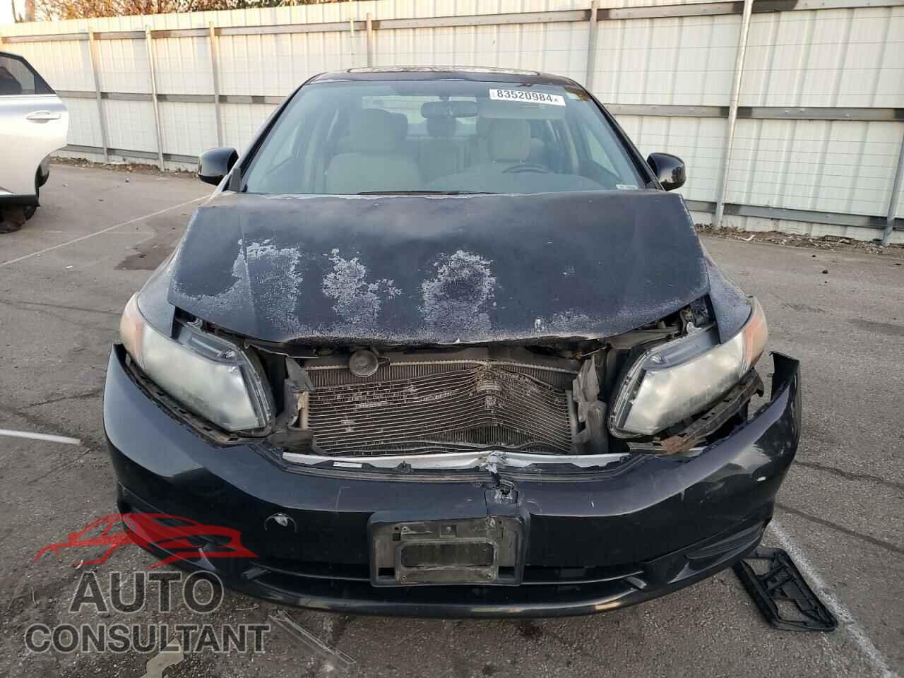 HONDA CIVIC 2012 - 2HGFB2F8XCH577763
