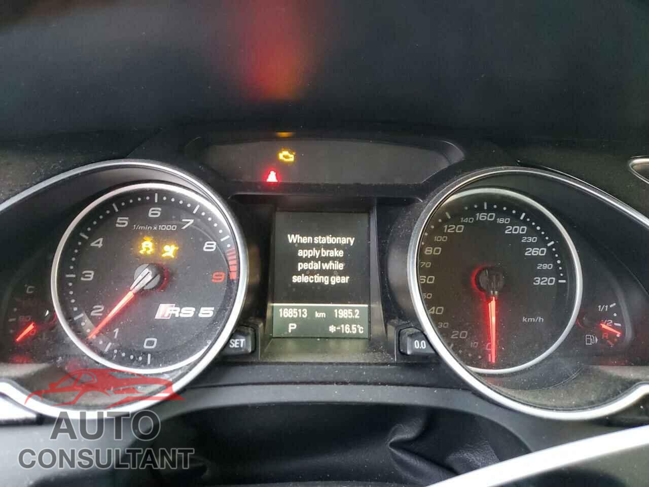 AUDI S5/RS5 2013 - WUAC6BFR1DA901555