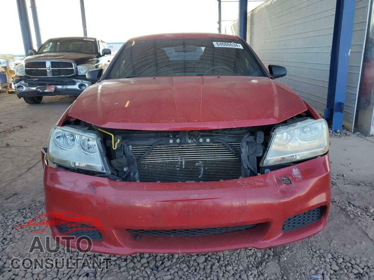 DODGE AVENGER 2013 - 1C3CDZAB5DN653717