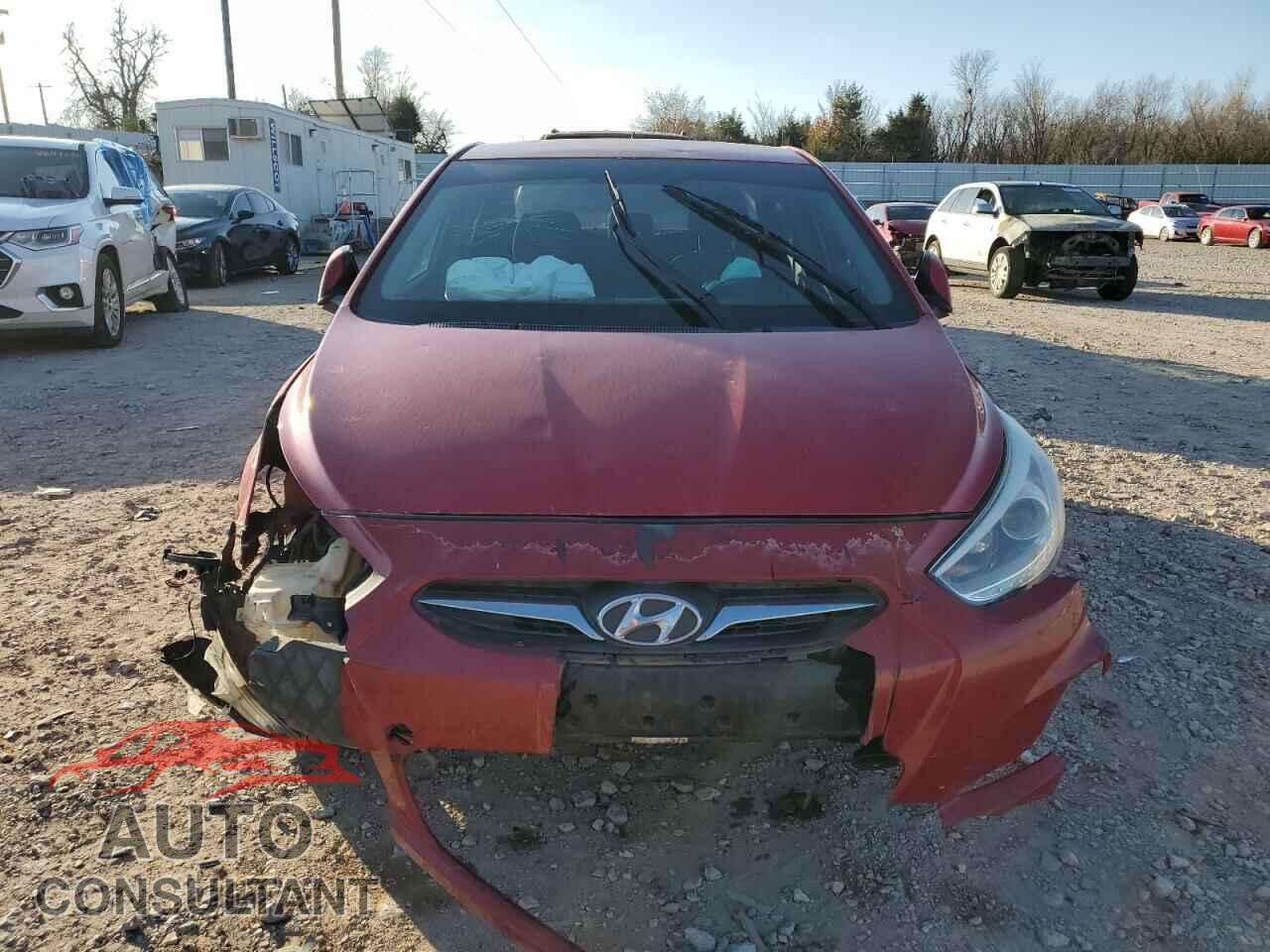 HYUNDAI ACCENT 2014 - KMHCU4AE8EU761678