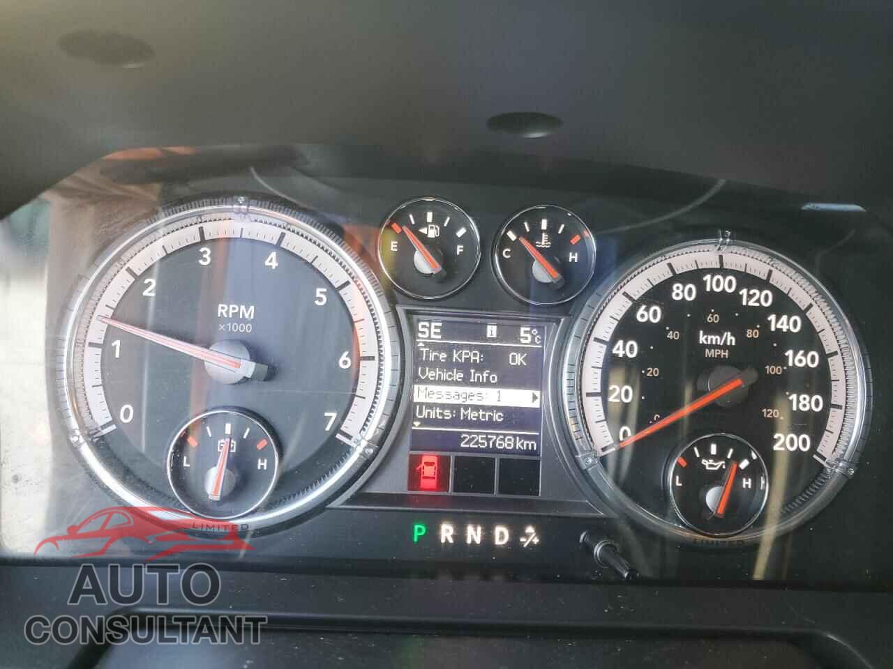 DODGE RAM 1500 2012 - 1C6RD7PT9CS334600