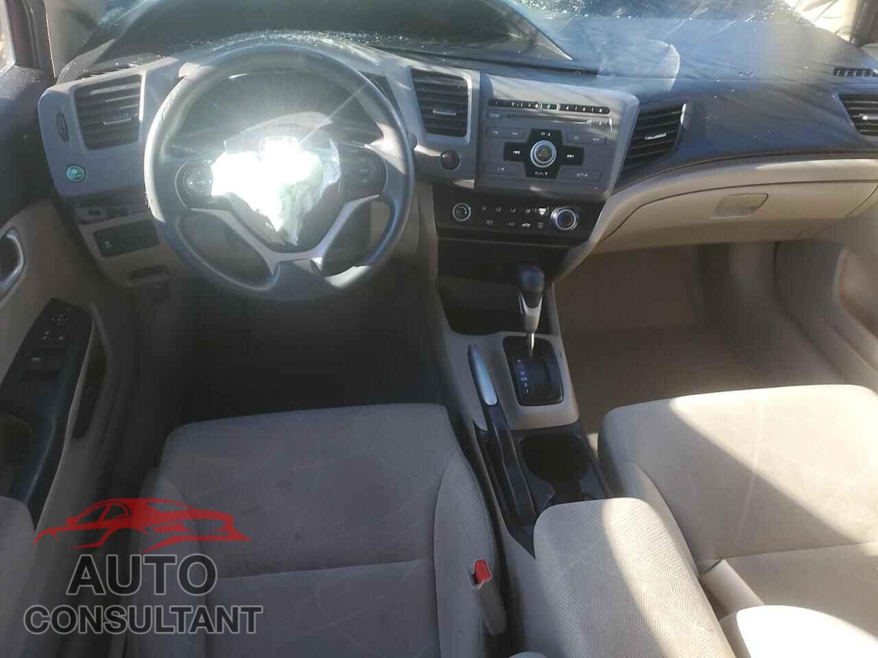 HONDA CIVIC 2012 - 19XFB2F51CE344984
