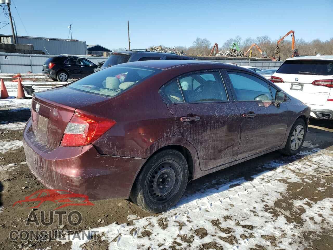 HONDA CIVIC 2012 - 19XFB2F53CE366128