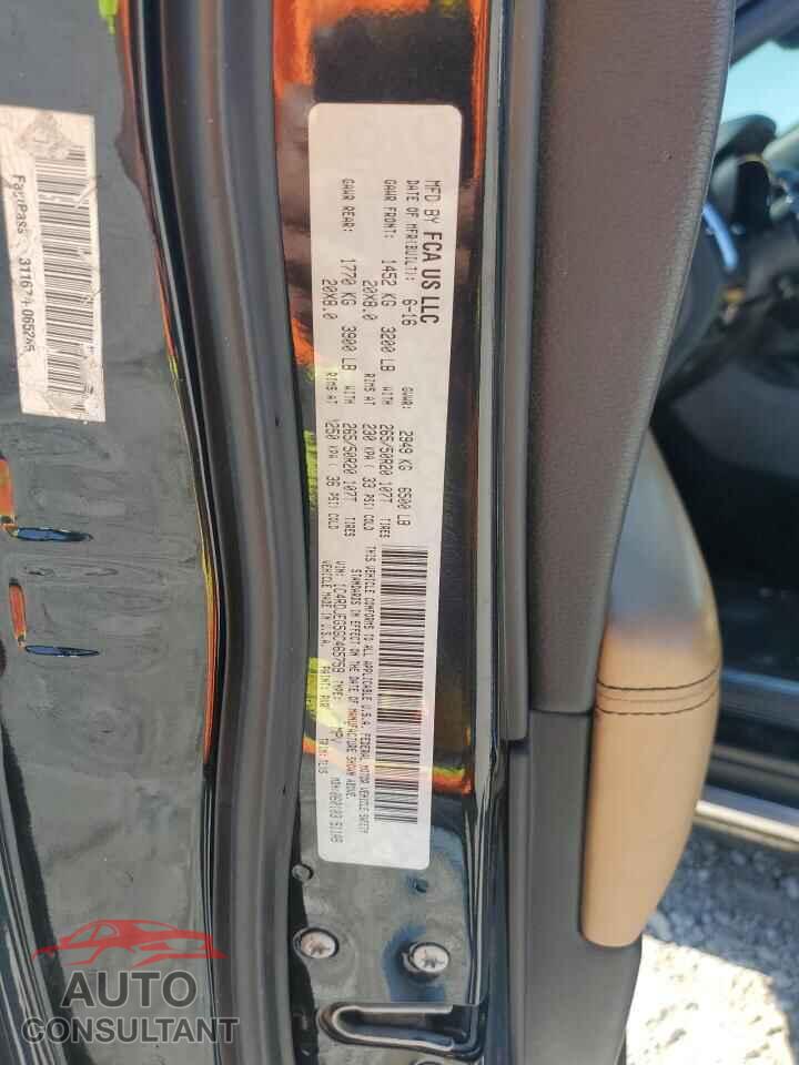 DODGE DURANGO 2016 - 1C4RDJEG5GC465759