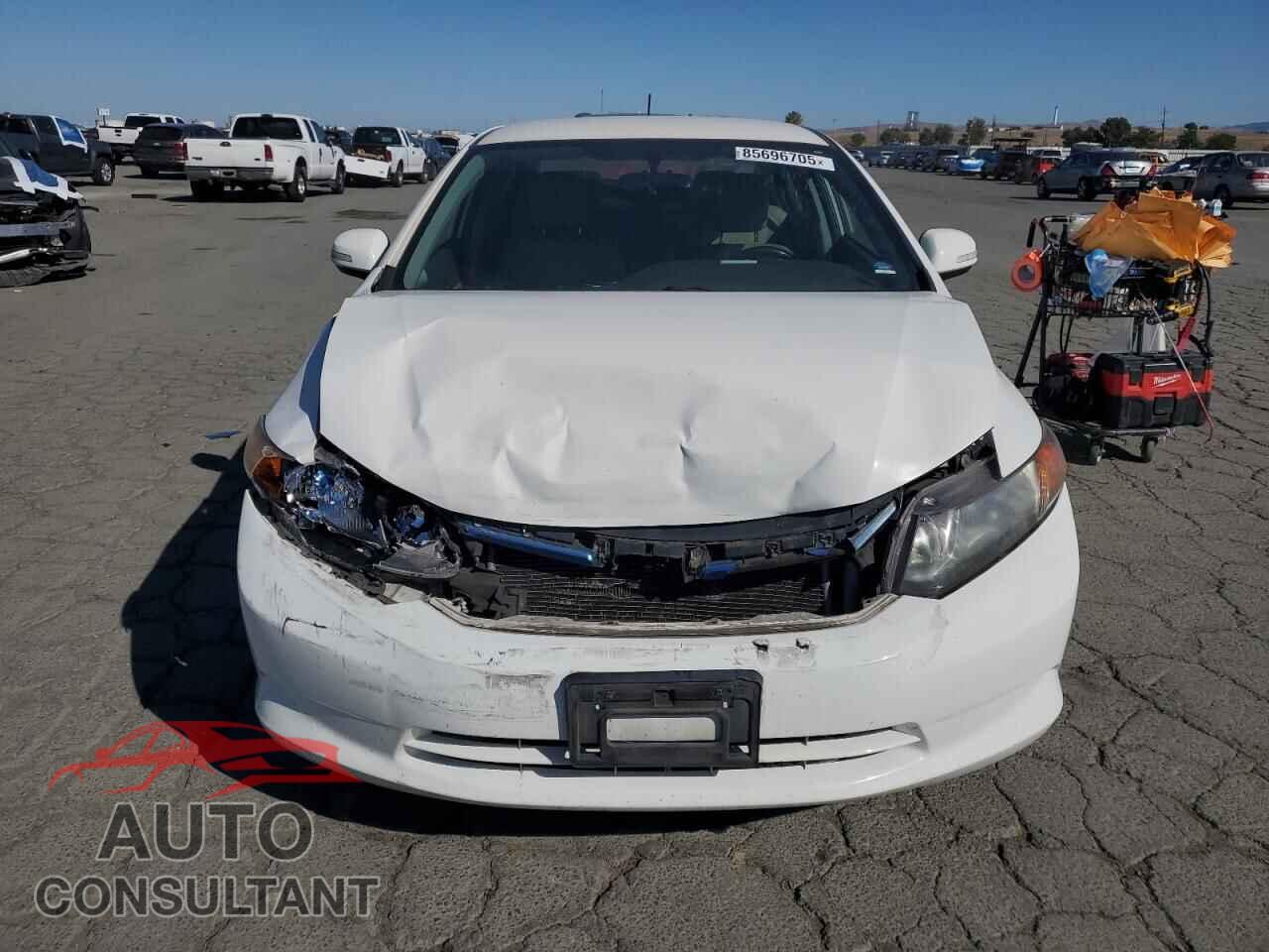 HONDA CIVIC 2012 - JHMFB4F38CS001479