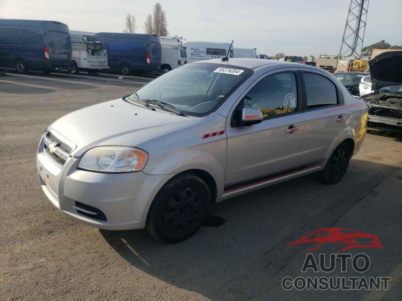 CHEVROLET AVEO 2010 - KL1TD5DE6AB072502