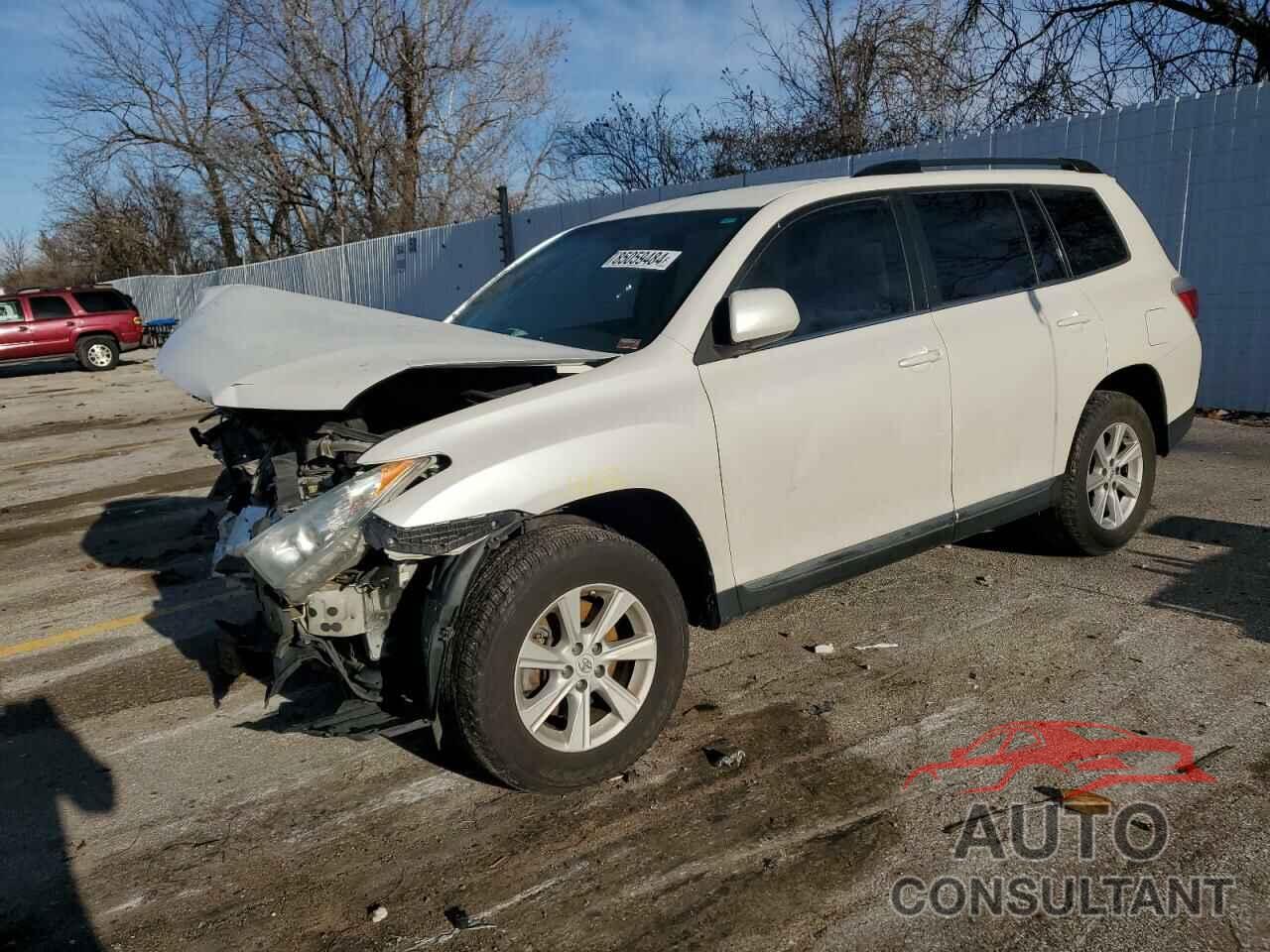 TOYOTA HIGHLANDER 2012 - 5TDZA3EH8CS029476
