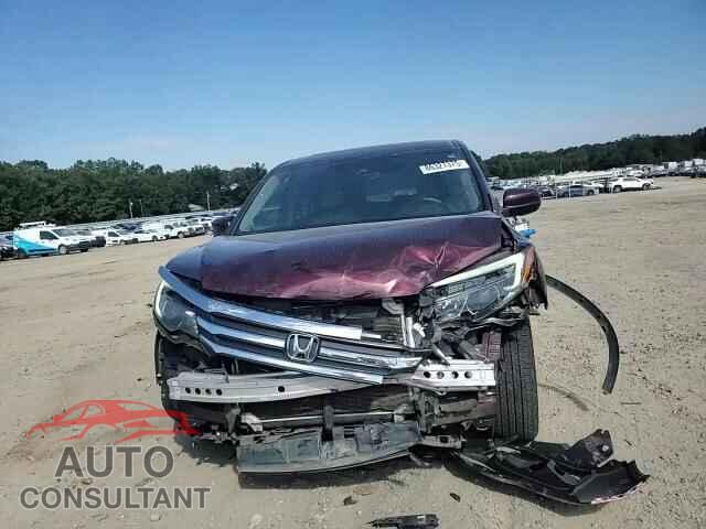 HONDA PILOT 2017 - 5FNYF6H58HB085588