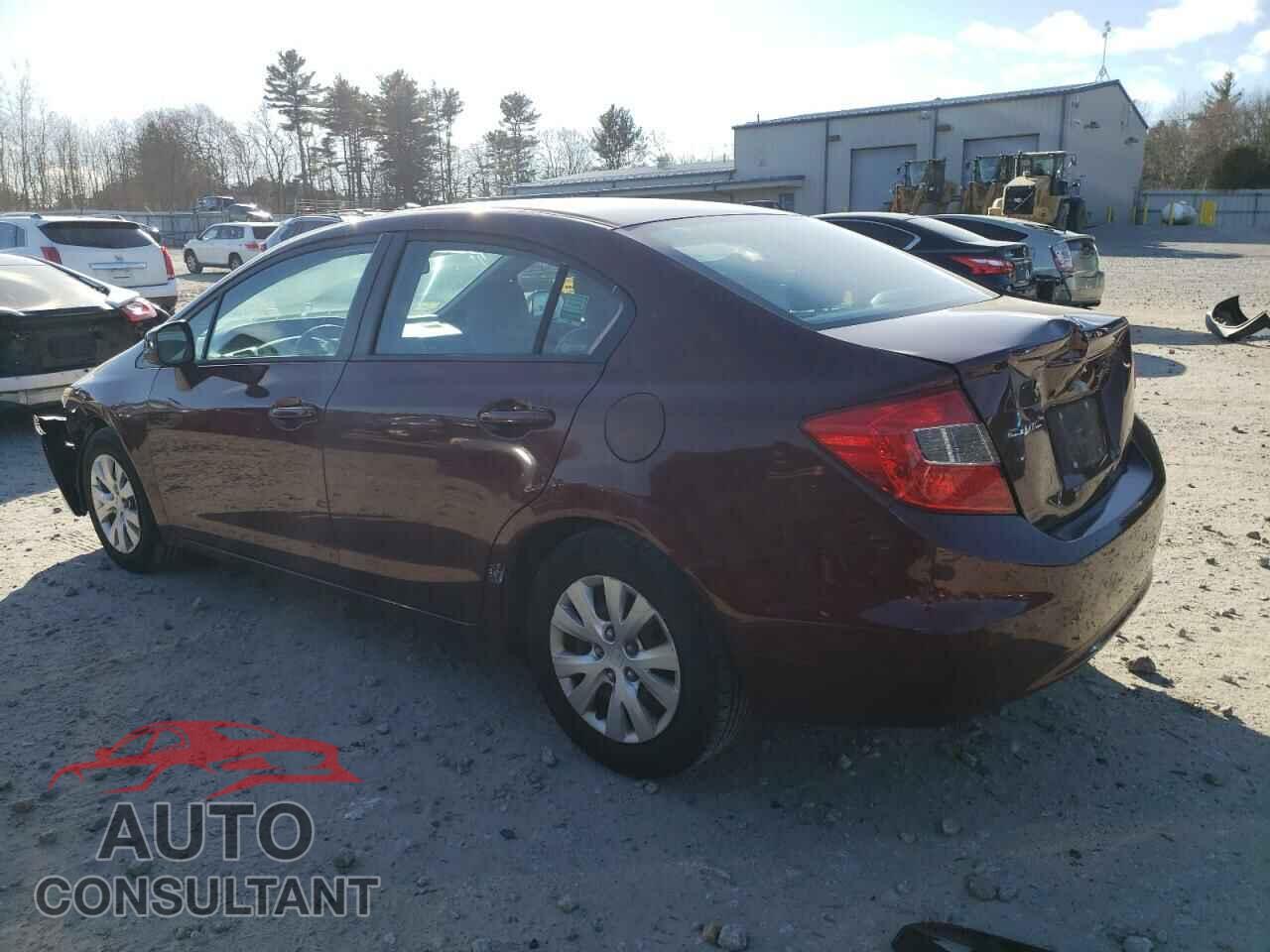 HONDA CIVIC 2012 - 19XFB2F55CE362338