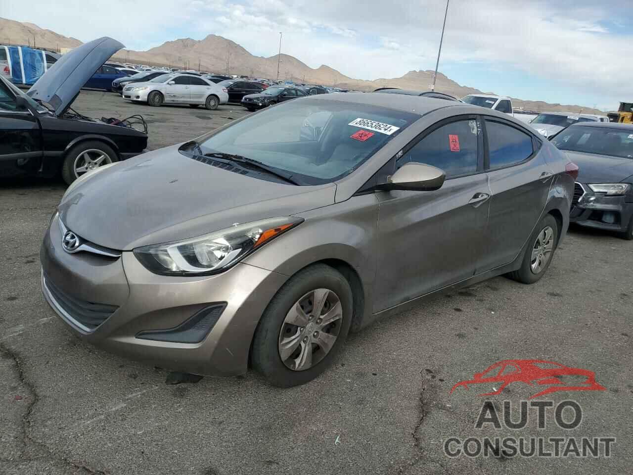 HYUNDAI ELANTRA 2016 - 5NPDH4AE0GH746988