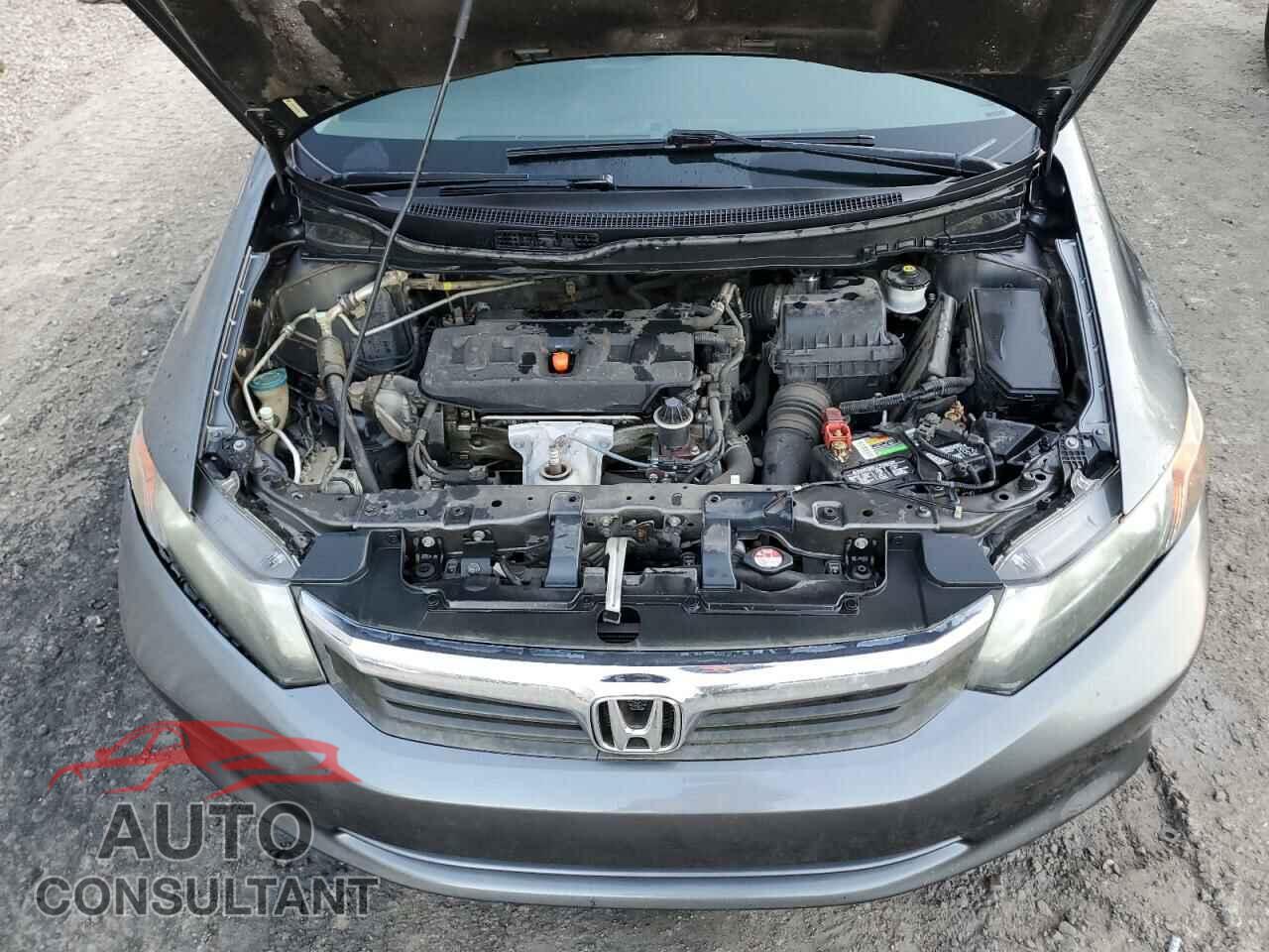 HONDA CIVIC 2012 - 19XFB2F56CE062663