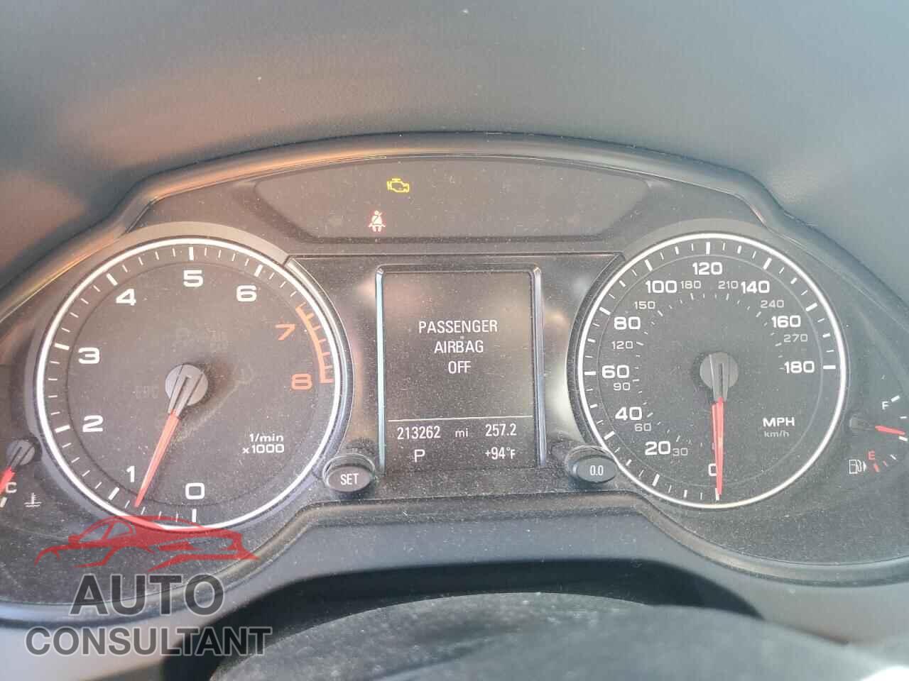 AUDI Q5 2012 - WA1DKAFP7CA033866