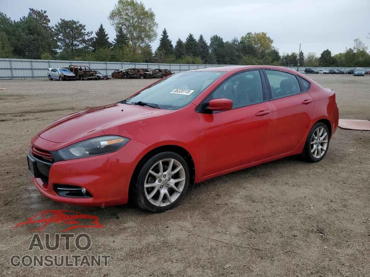 DODGE DART 2013 - 1C3CDFBA6DD126327