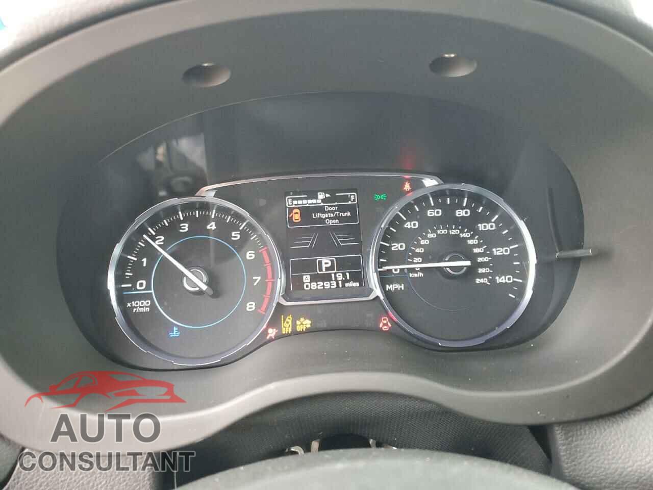 SUBARU FORESTER 2017 - JF2SJAGC4HH806420