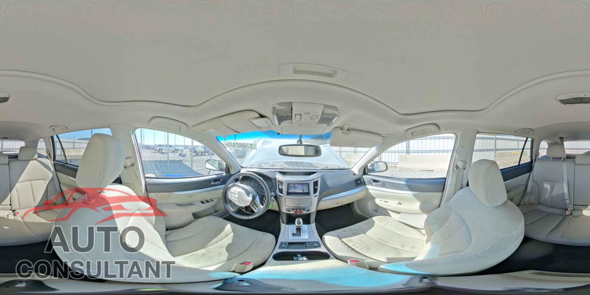 SUBARU OUTBACK 2012 - 4S4BRBGC7C3205307