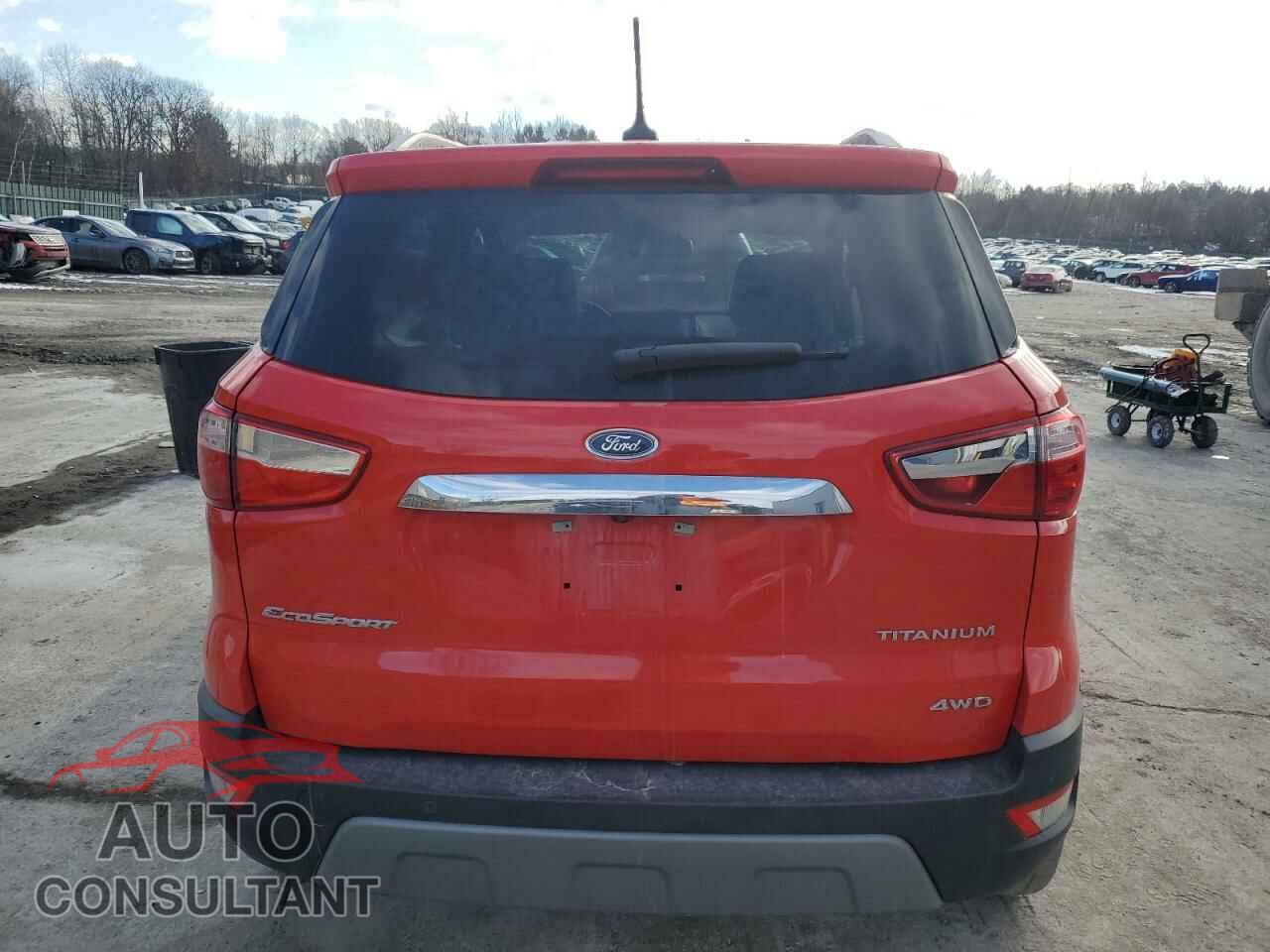 FORD ECOSPORT 2019 - MAJ6S3KL3KC288763