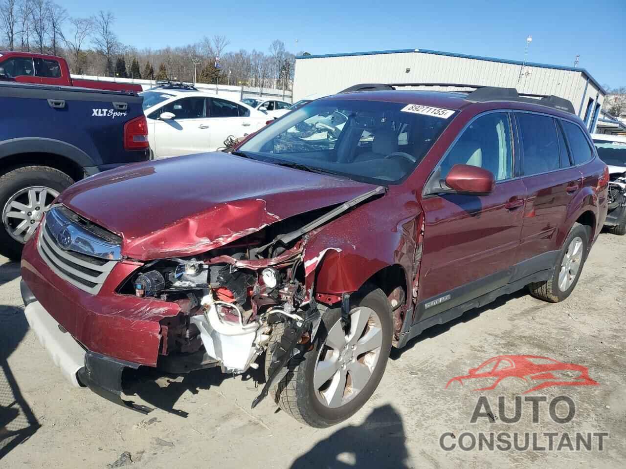 SUBARU OUTBACK 2011 - 4S4BRBKC8B3407790