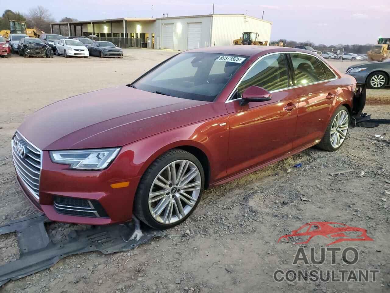 AUDI A4 2018 - WAULMAF48JN009435