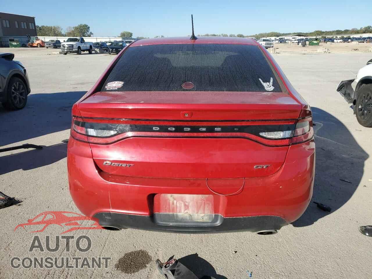 DODGE DART 2015 - 1C3CDFEB6FD266238