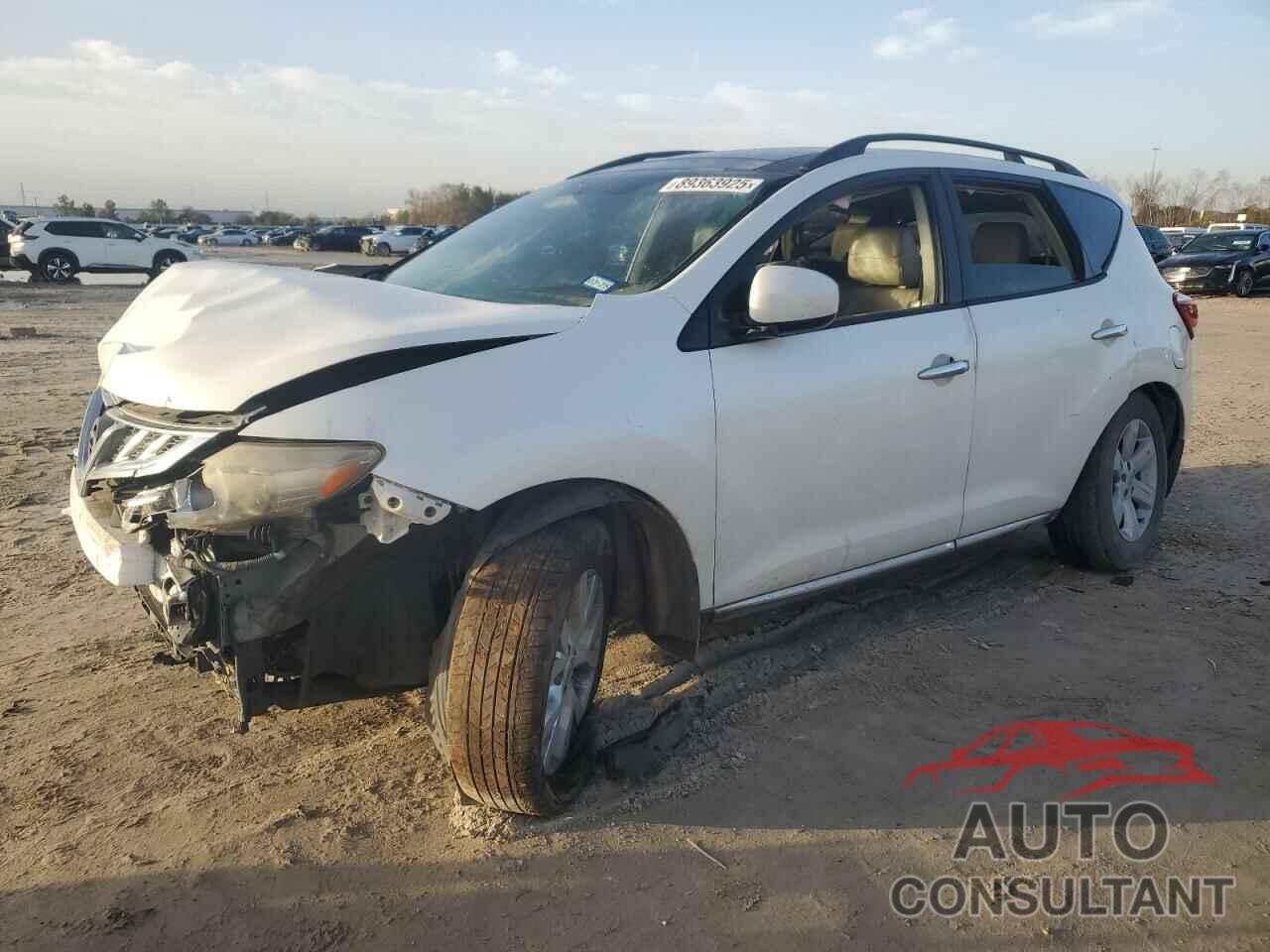 NISSAN MURANO 2012 - JN8AZ1MU6CW105564