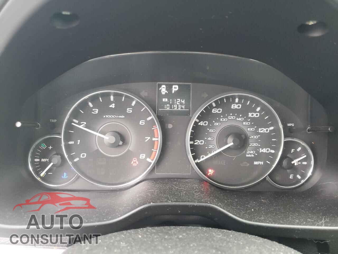 SUBARU OUTBACK 2011 - 4S4BRBCC3B3343236