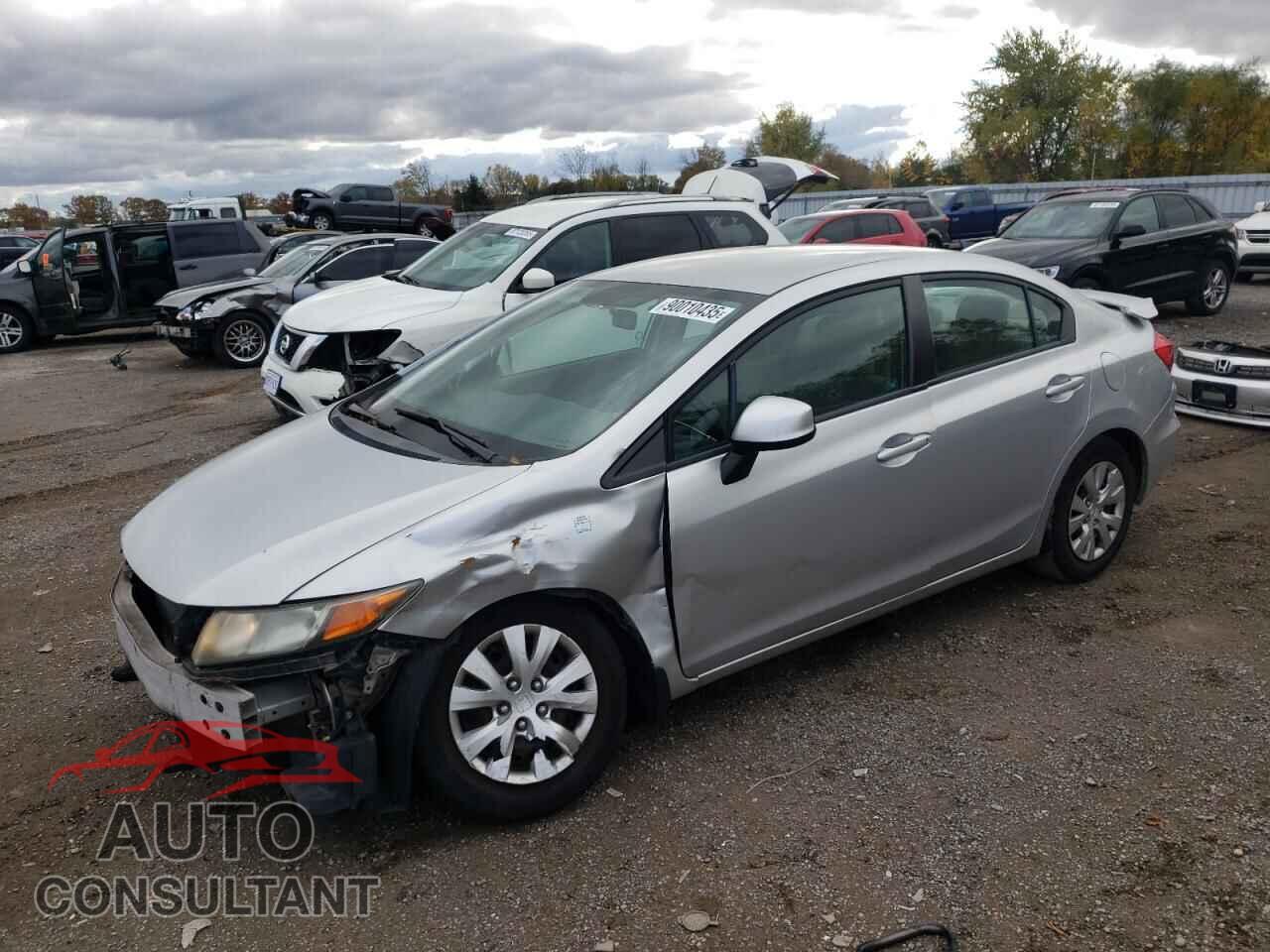 HONDA CIVIC 2012 - 2HGFB2F43CH121472