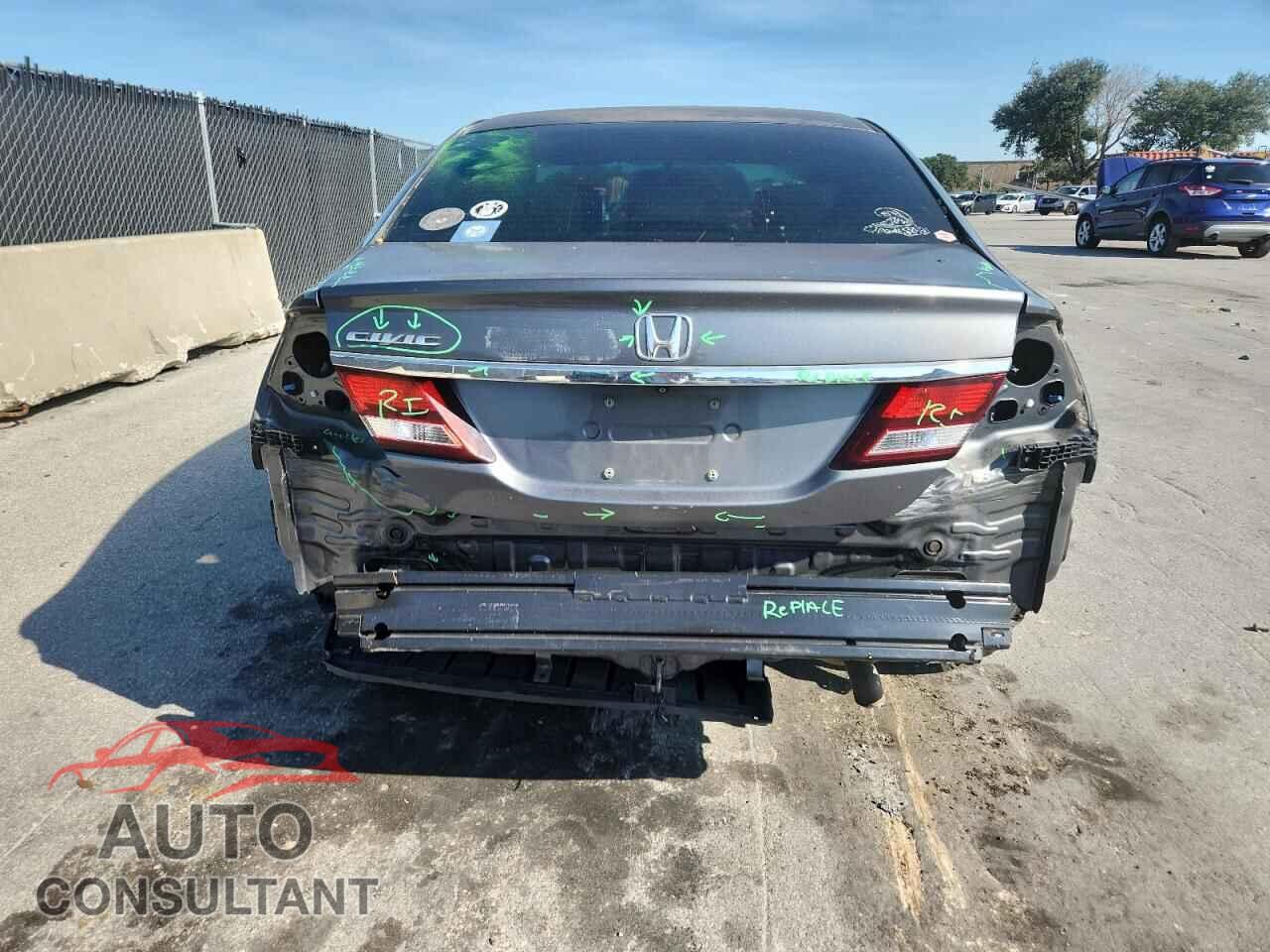 HONDA CIVIC 2013 - 19XFB2F53DE217834