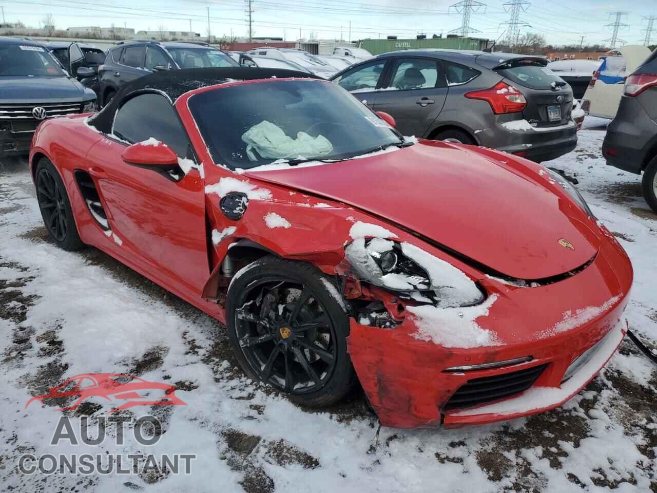 PORSCHE BOXSTER 2017 - WP0CA2A81HS220810