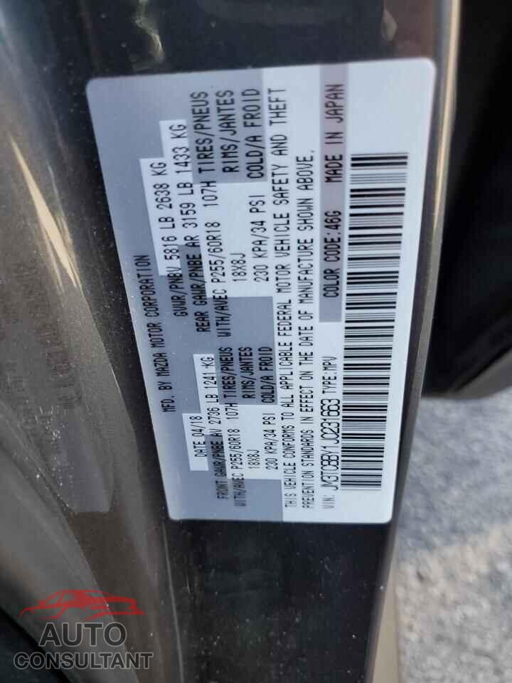 MAZDA CX-9 2018 - JM3TCBBY1J0231663