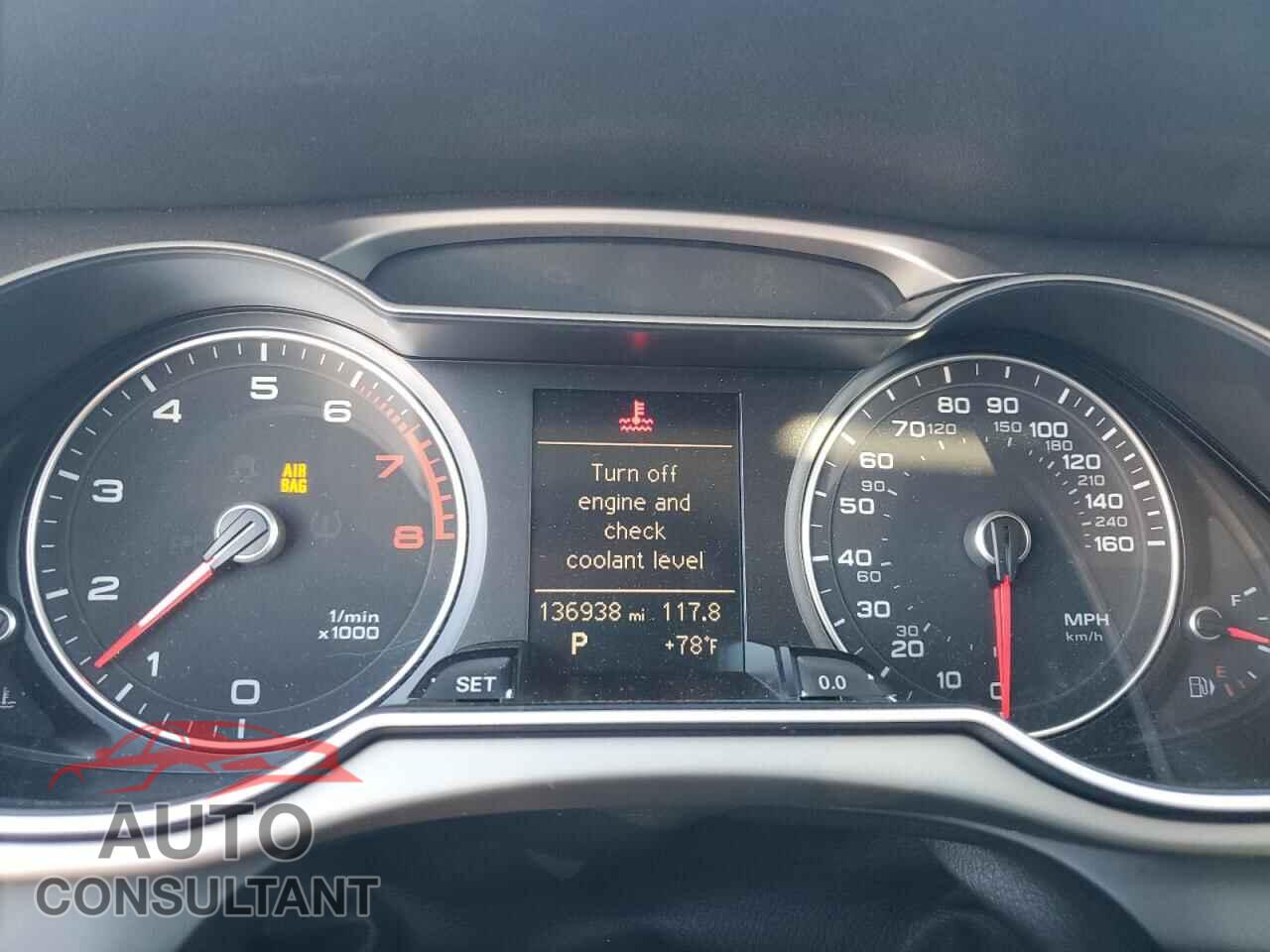 AUDI A4 2013 - WAUBFAFL1DN044268