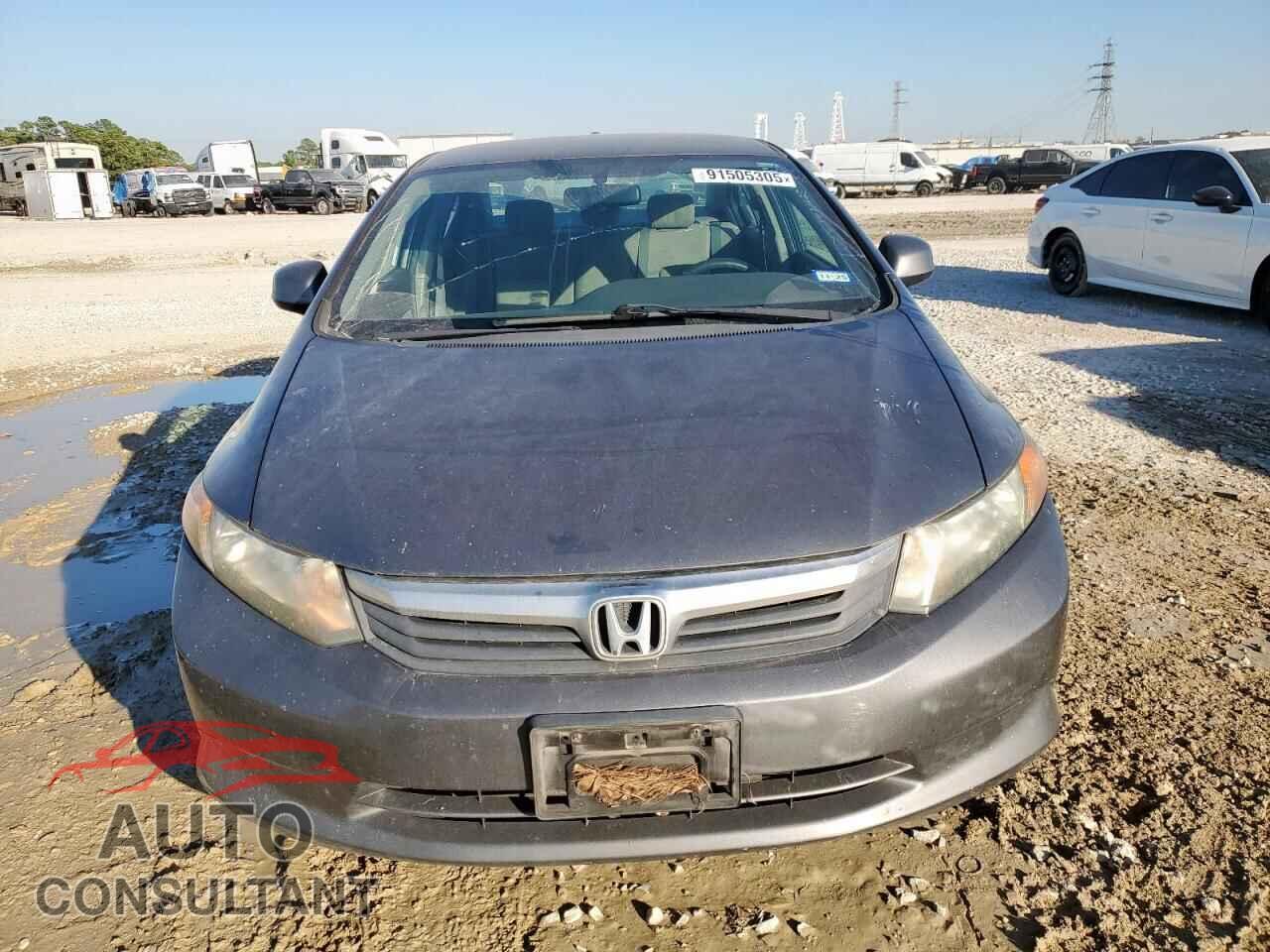 HONDA CIVIC 2012 - 19XFB2F51CE104544