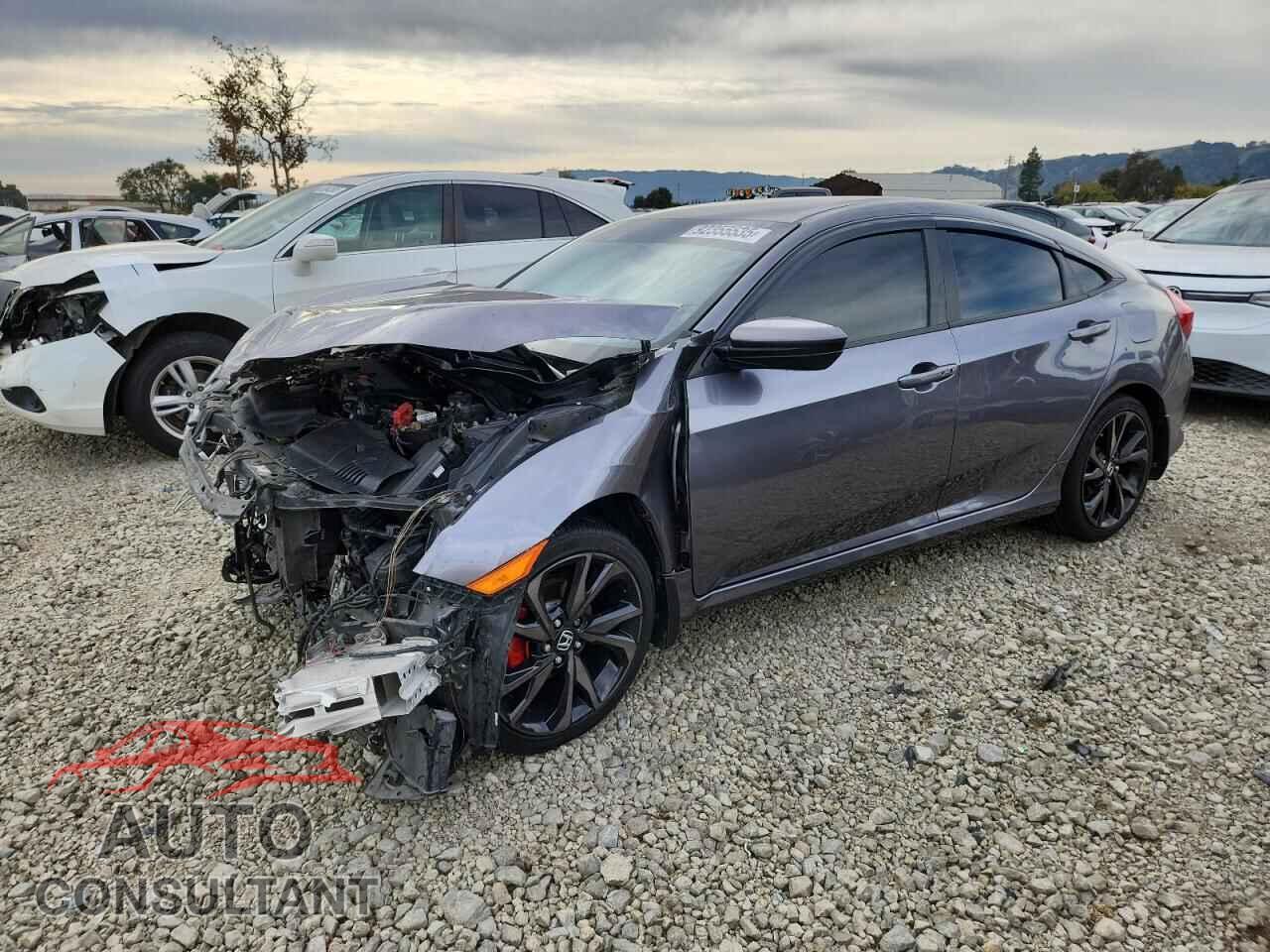 HONDA CIVIC 2019 - 2HGFC2F82KH551475