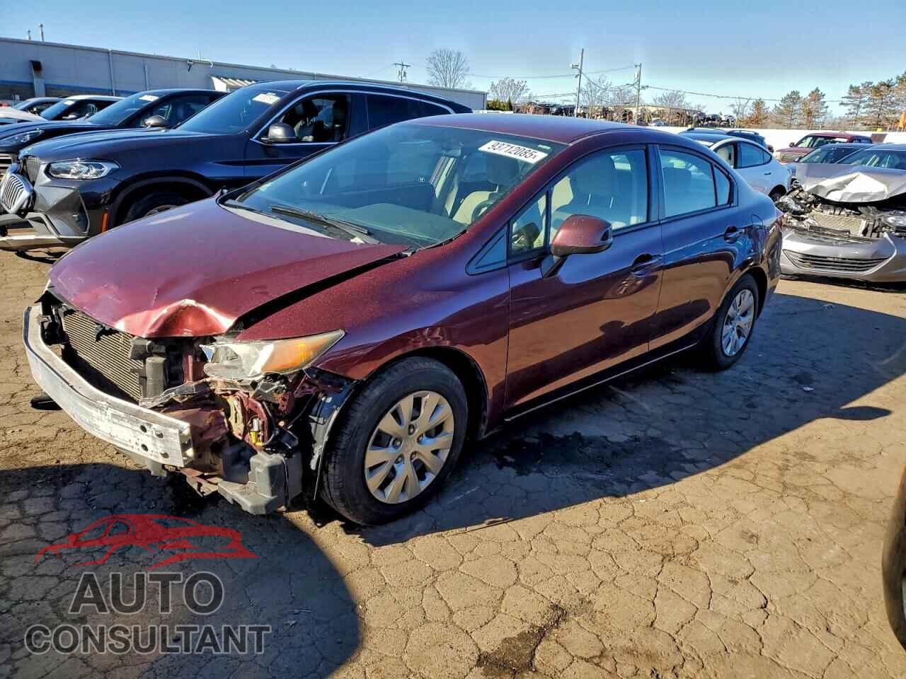 HONDA CIVIC 2012 - 2HGFB2E52CH514986