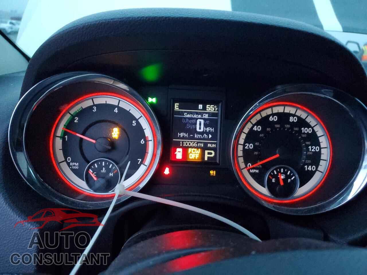 DODGE DURANGO 2012 - 1C4SDJET6CC100712
