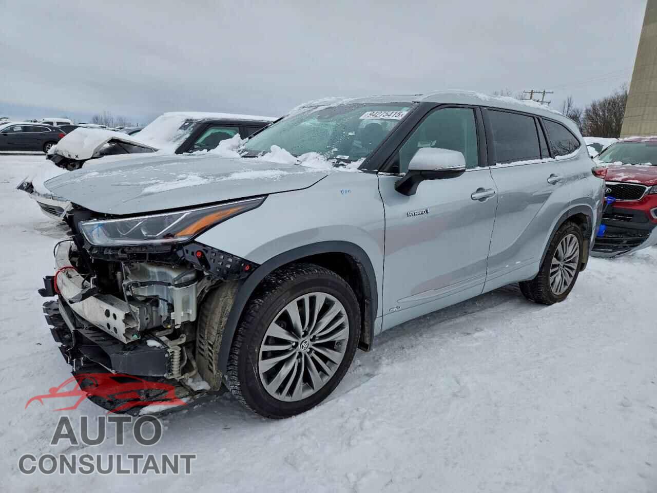 TOYOTA HIGHLANDER 2021 - 5TDEBRCH7MS020545