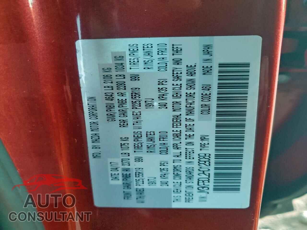 MAZDA CX-5 2017 - JM3KFBDL2H0129089