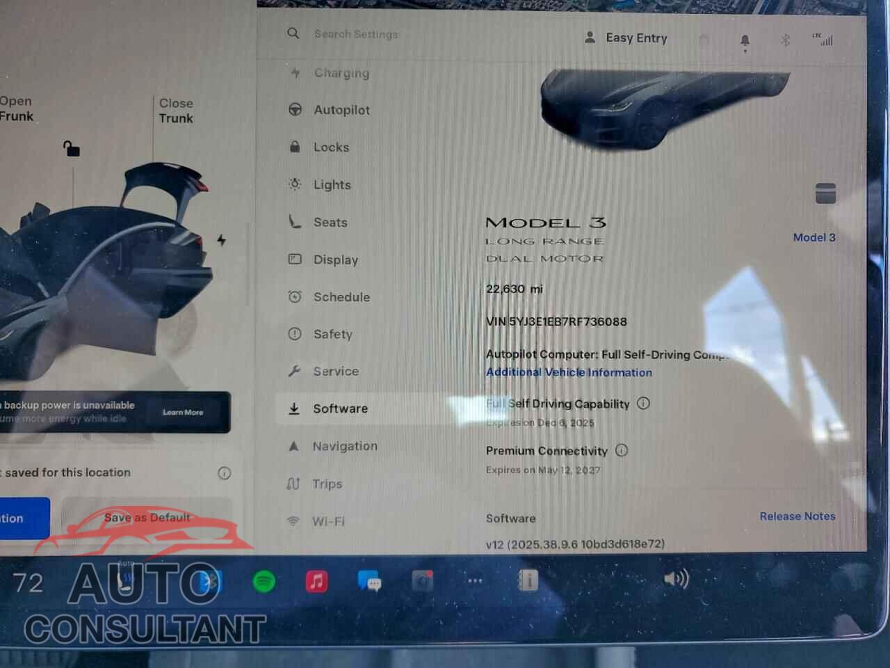 TESLA MODEL 3 2024 - 5YJ3E1EB7RF736088