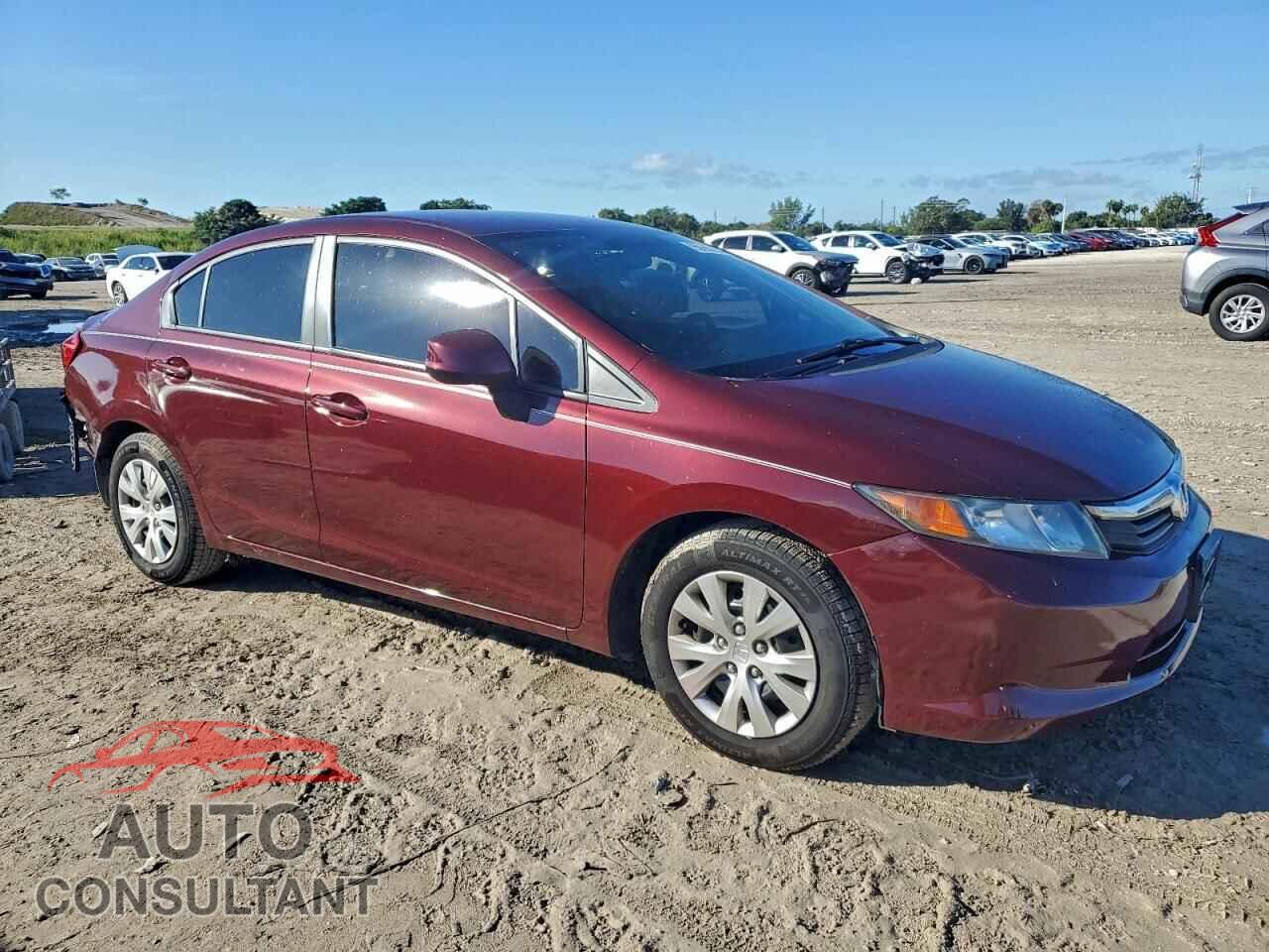 HONDA CIVIC 2012 - 19XFB2F52CE319219