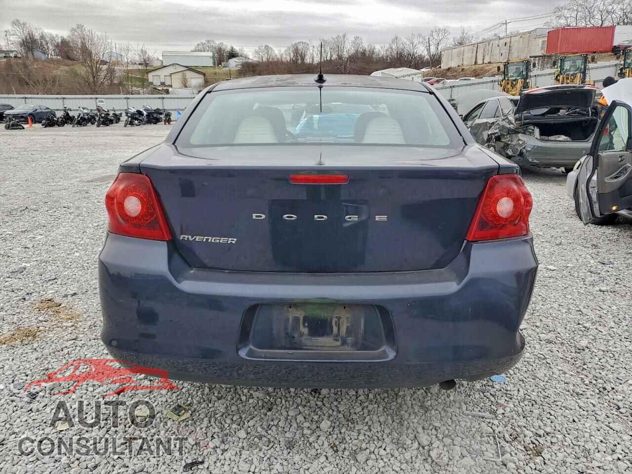DODGE AVENGER 2012 - 1C3CDZCB3CN122835