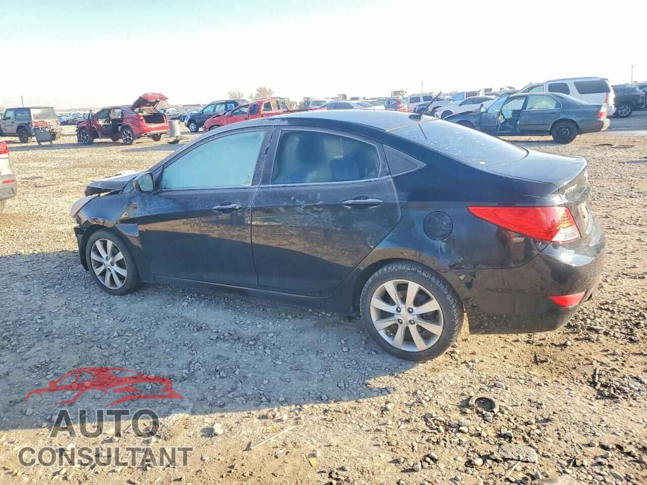 HYUNDAI ACCENT 2014 - KMHCU4AE1EU747492