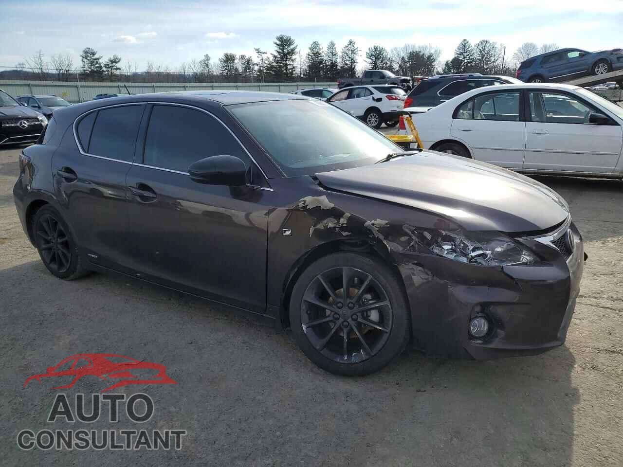 LEXUS CT 200 2012 - JTHKD5BH4C2109968