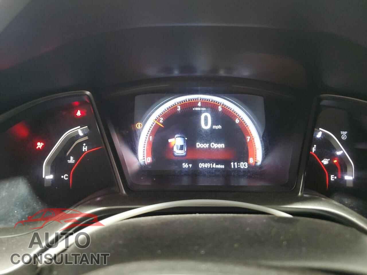 HONDA CIVIC 2019 - 2HGFC3A56KH751875